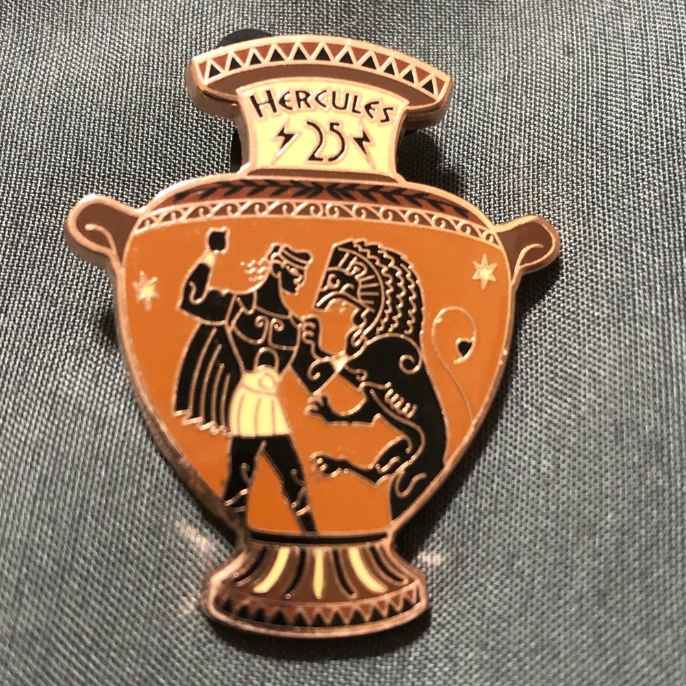 Hercules 25th Anniversary LR Pin